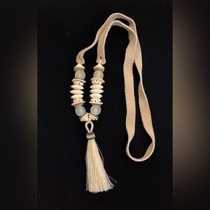 Twine & Twig Tassel Necklace